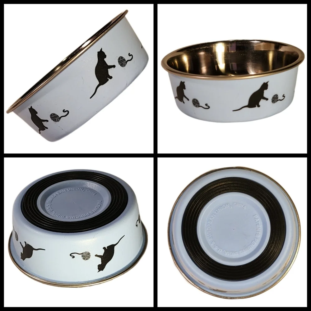 Stainless Steel Cat Feeding Bowl